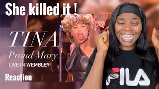 She’s a stage killer First time hearing Tina Turner “Proud Mary” reaction