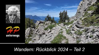 Wandern: Rückblick 2024 Zusammenfassung (2)