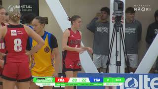 HIGHLIGHTS| U20 NATIONAL BASKETBALL CHAMPIONSHIP 2024| Wāhine Final| Canterbury v Tauranga