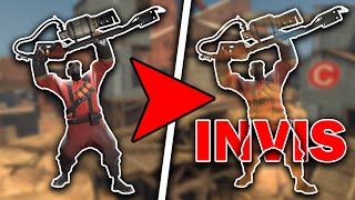 TF2, but EVERYONE is INVISIBLE!