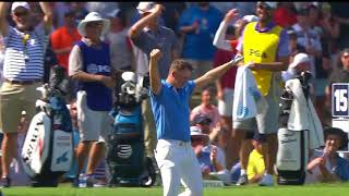 Matt Wallace Sinks Hole-in-One and Then Throws the Ball to a Fan! | 2018 PGA Championship