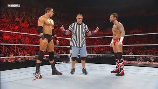 CM Punk vs Wade Barret ( John Cena as Special Guest Referee ) FULL MATCH: