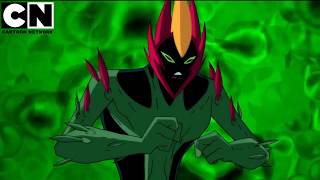 Ben 10 Alien Force Every Swampfire Transformation