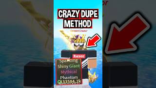 CRAZY DUPE METHOD in Roblox Fisch..