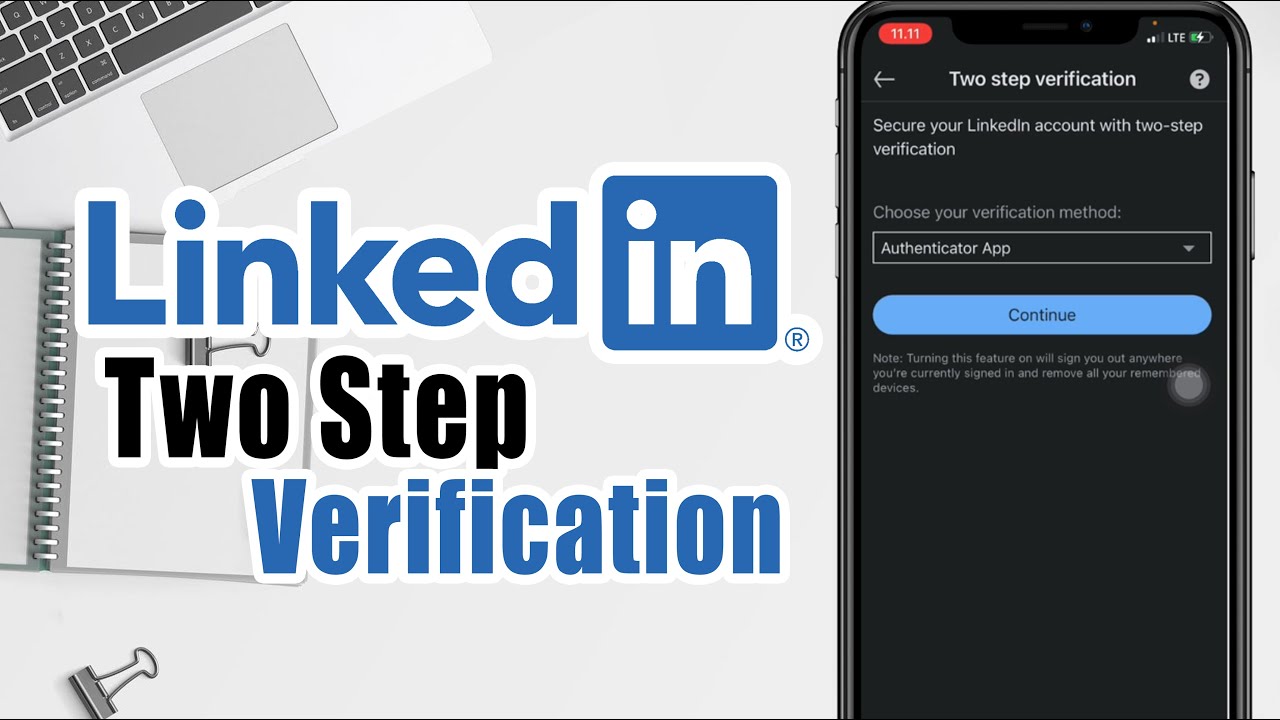 How To Turn On Two Factor Authentication Linkedin | Enable 2FA On ...