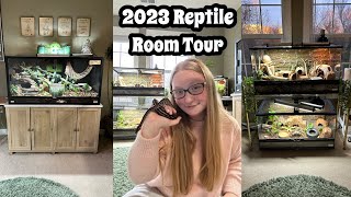 2023 Reptile Room Tour