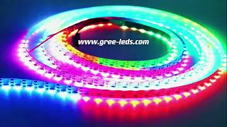 side view rgb digital led rope addressable RGB side emitting strip