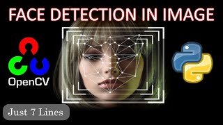 Face detection in image || OpenCV Python || python projects for beginners || Project Maker