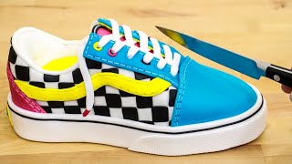 Making a VANS Cake - How To Make a Cool Sneaker Cake