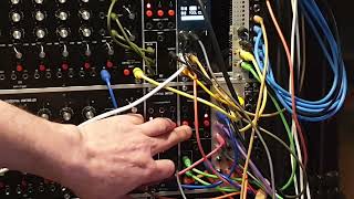 960 sequencing, ratcheting with Doepfer A-160-5 and patching sounds