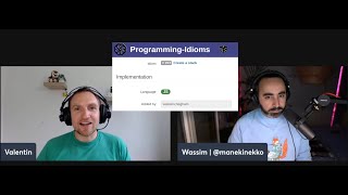 Programming Idioms: the JS interview