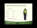 marmot plasma 30 sleeping bag review