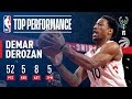 DeMar DeRozan, First Player in NBA History to Score 50+ on New Year's Day | January 1, 2018