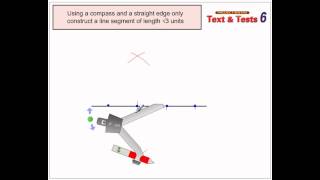 Construct root 3 units on a number line