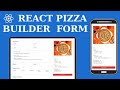 React Formik & React-Bootstrap - Pizza Builder Form