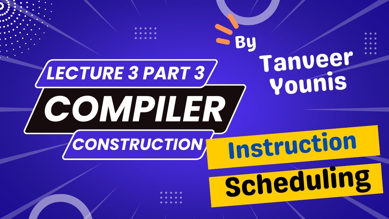 Instruction Scheduling In Compiler | What Is Instruction Scheduling ...