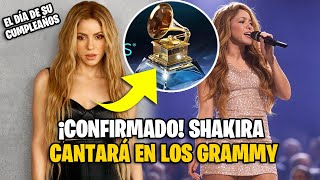 SHAKIRA confirma su participación en los GRAMMY ANGLO, y preparar presentación especial.