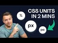 CSS Units: What You Need to Know