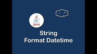 string format datetime in java