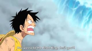 luffy talks to Whitebeard(Luffy's fierce attack ost)