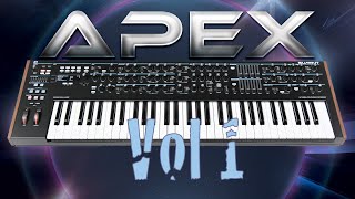 APEX Vol 1 - Novation Summit - Patches 49 to 64 - Dual Layer Stacks \u0026 Splits.