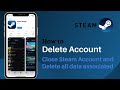 How to Delete Steam Account on Mobile | Close Steam Account Permanently