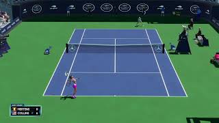 Mertens E. vs Collins D. [WTA 23] | AO Tennis 2 gameplay #aotennis2