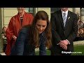 royal tour prince william and kate captivated by police puppies