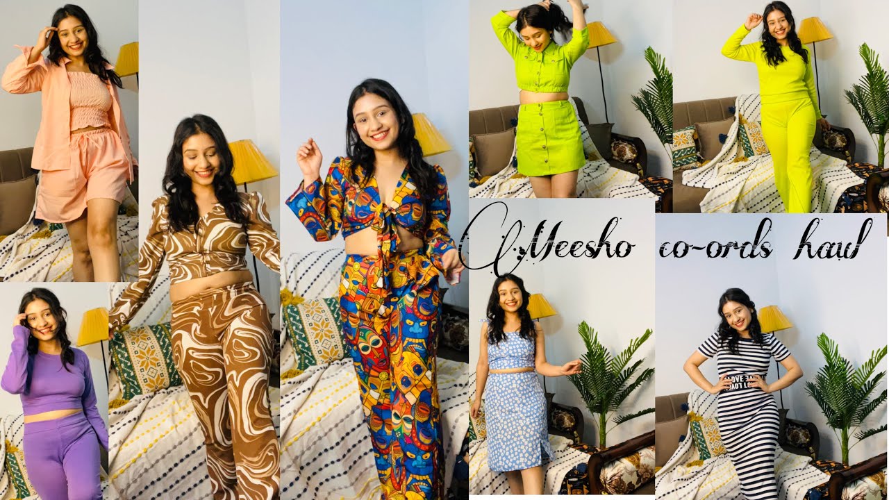 Meesho Co Ords Haul Affordable Meesho Haul Youtube