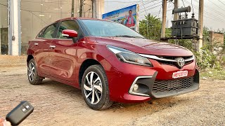 2024 Toyota Glanza V AMT (Top Model) Price & Features ❤️ 2024 Toyota Glanza Top Model !!