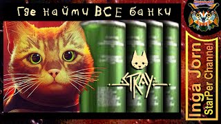 ВСЕ БАНКИ 🥫 с энергетическим напитком в STRAY 🐈 где найти