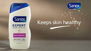 Sanex shower gels, soothe sensitive skin