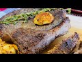 A Simple way to cook Sirloin Steak | Well-Done Butter-Basted Steak