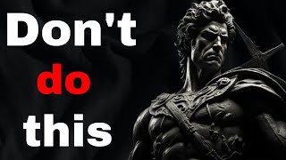 TOXIC HABITS The Stoics Want You To Stop Doing |  Marcus Aurelius Stoicism  🎯💪