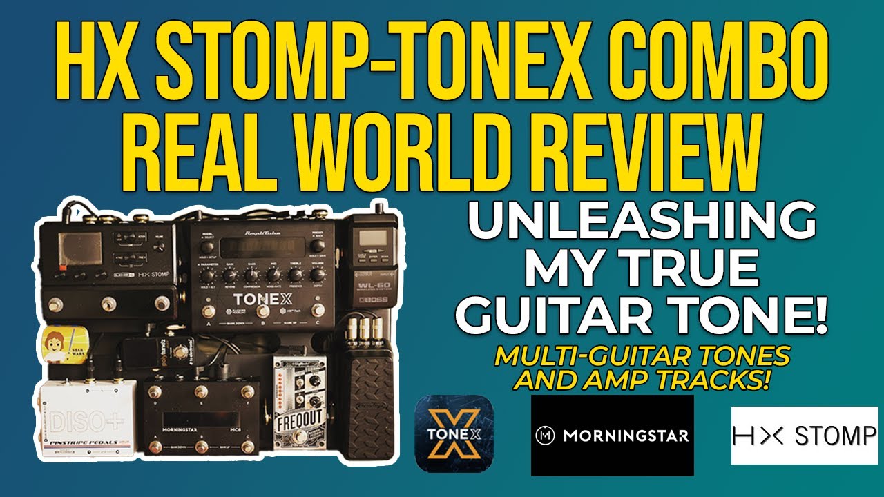 My HX Stomp-Tonex Combo Real World Review! Unleashing My True Guitar ...