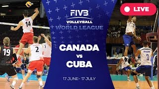 Canada v Cuba - Group 2: 2016 FIVB Volleyball World League