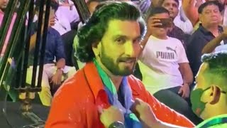 Ranveer Singh performing at 52nd Iffi Goa