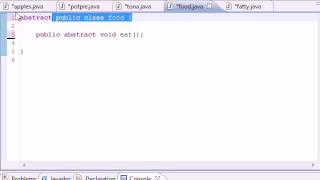 Java Programming Tutorial 58 Abstract and Concrete Classes