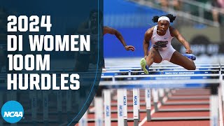 Women's 100m hurdles final - 2024 NCAA outdoor track and field championships