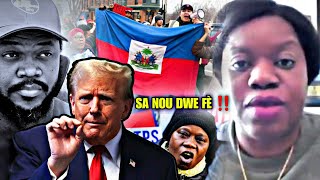 TRUMP bay lòd pou depòte elèv lekol ilegal_ Piga pyès Ayisyen fè tèt cho‼️Pran sann byen poun Tande