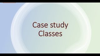 CASE STUDY CLASSES ICSE JAVA