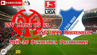 FSV Mainz 05 vs. TSG 1899 Hoffenheim | 2019-20 German Bundesliga | Predictions FIFA 20