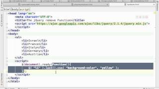 The jQuery last Function