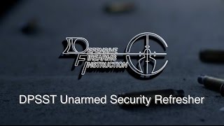 DPSST Unarmed Refresher