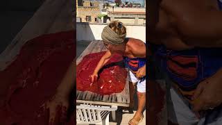 Making Tomato Concentrate in Sicily!  #food #tomato  #sicily