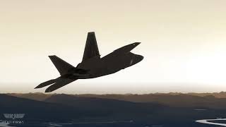 Top Gun - Prepar3D Flight Simulation Film by LiuToTheSky (F22 Version)