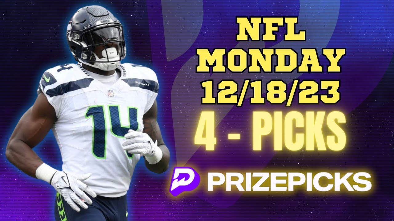 #PRIZEPICKS | BEST PICKS WEEK 15 #NFL MONDAY | 12/18/23 | PROP BETS | # ...