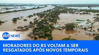 🔴SBT News na TV: Chuva volta a causar estragos no RS; Lula diz que deve vetar taxação de importados