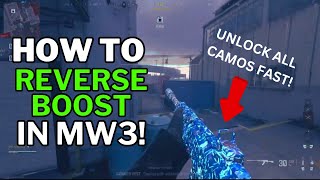 *WORKS EVERYTIME* How To REVERSE BOOST in MW3! (FREE BOT CAMO GRIND LOBBIES!)