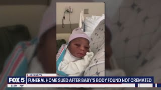 Parents sue funeral home for $20M after their infant son's remains were found not cremated